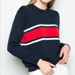 Brandy Melville Navy Sweater